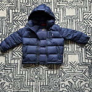 Boys Polo Ralph Lauren Navy Quilted jacket